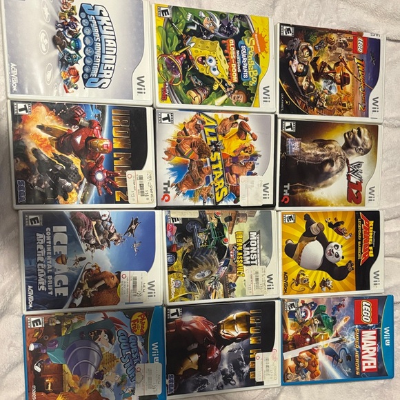 38 Nintendo Wii and Wii U Video Game lot. - Picture 4 of 5